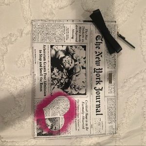 Kate Spade Newspaper Clutch!